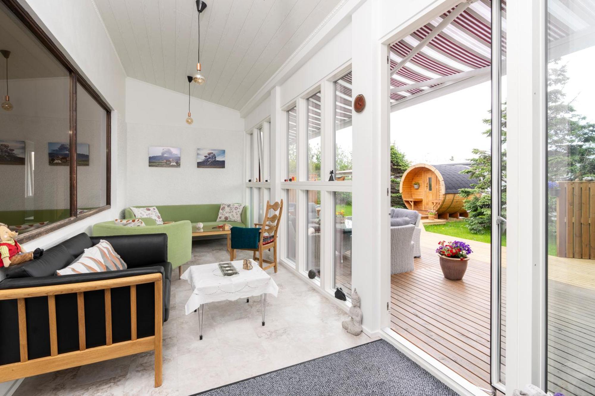 Tunfifill Guesthouse - Free Hot Tub And Sauna, Cozy And Quiet Hvammstangi Bagian luar foto